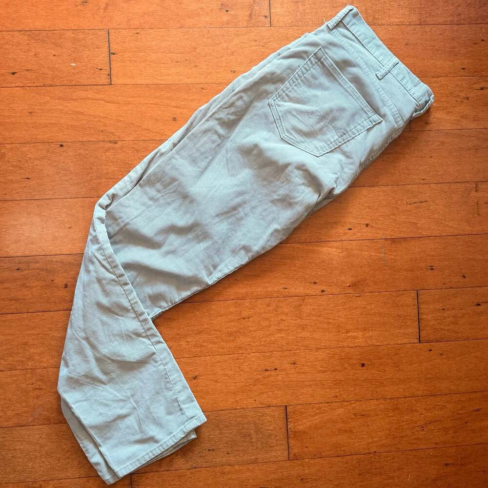 Levi's 511 Slim Fit Corduroy Pants Gray